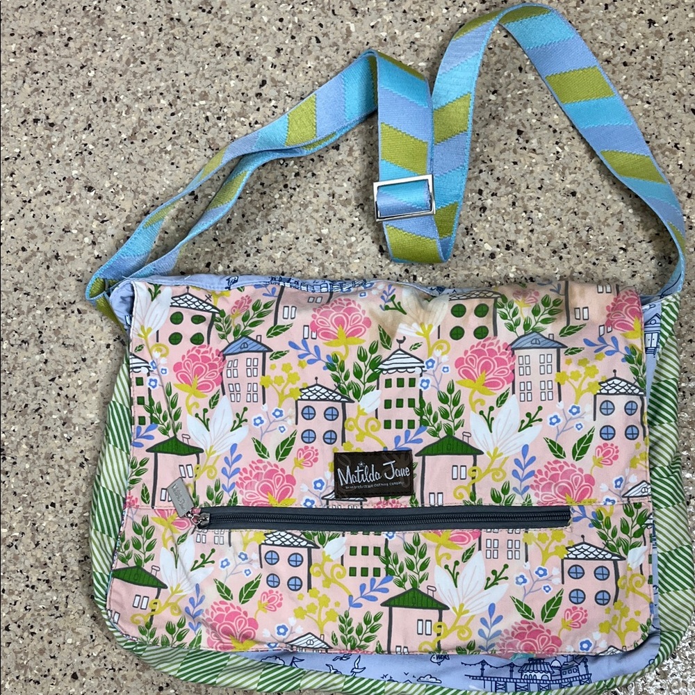 Matilda Jane Fullers Landing Messenger Bag Its A Wonderful Parade